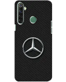 Чохол для Realme 6i з картинкою «Карбоновий Mercedes стиль»