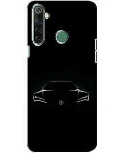 Чохол для Realme 6i з картинкою «Mercedes — силует авто»