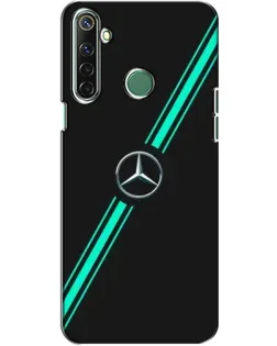 Чохол для Realme 6i з картинкою «Спортивні лінії Mercedes»