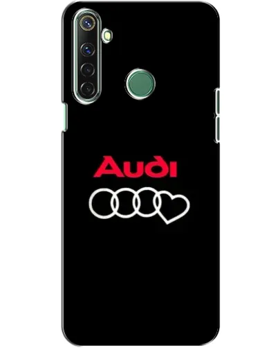Чехол для Realme 6i с картинкой «Логотип Audi Heart»