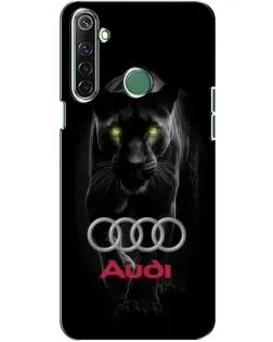 Чехол для Realme 6i с картинкой «Пантера и Audi»