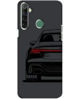 Чехол для Realme 6i с картинкой «Задняя часть Audi — арт»