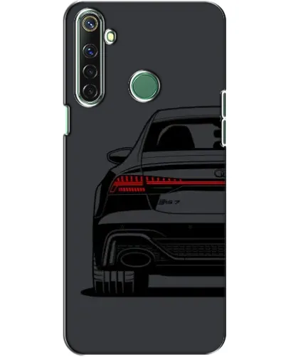 Чехол для Realme 6i с картинкой «Задняя часть Audi — арт»