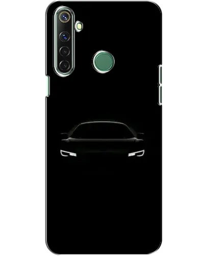 Чехол для Realme 6i с картинкой «Взгляд Audi в темноте»