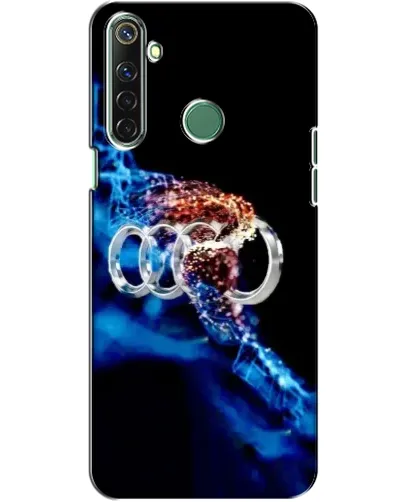Чехол для Realme 6i с картинкой «Энергия лого Audi»