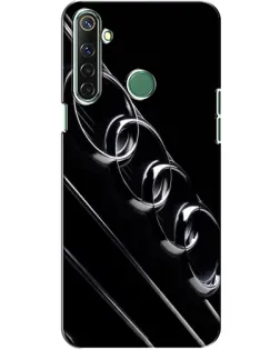 Чехол для Realme 6i с картинкой «Audi — абстрактные кольца»