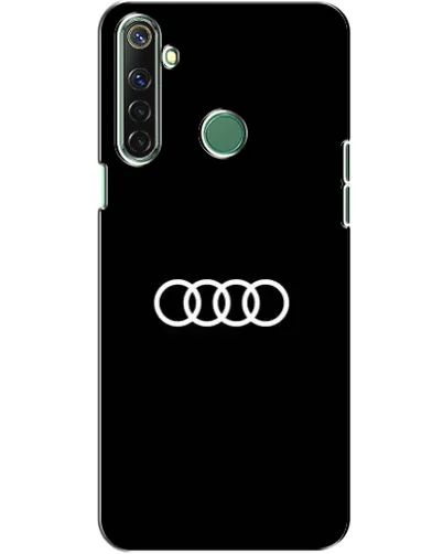 Чехол для Realme 6i с картинкой «Audi White Logo»