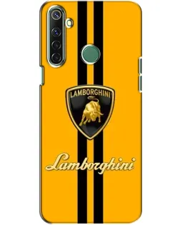 Чехол для Realme 6i с картинкой «Lamborghini Stripe желтый» Чехол для Realme 6i с картинкой «Lamborghini Stripe желтый»