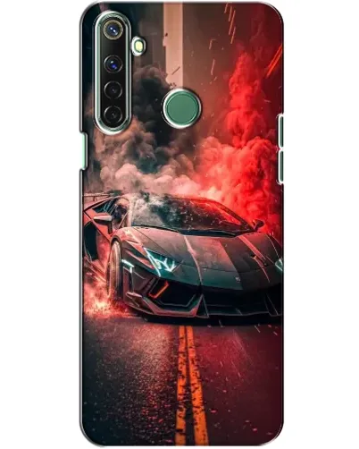 Чохол для Realme 6i з картинкою «Lamborghini червоний дим» Чохол для Realme 6i з картинкою «Lamborghini червоний дим»