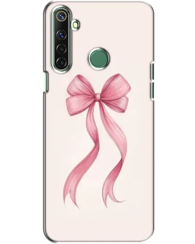 Чехол для Realme 6i с картинкой «Розовый бант»