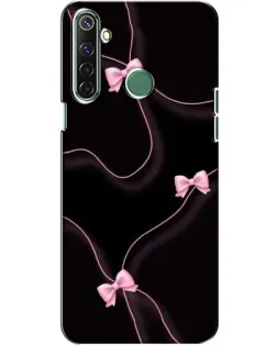 Чехол для Realme 6i с картинкой «Розовые ленты»