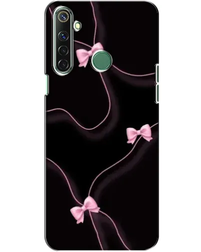 Чехол для Realme 6i с картинкой «Розовые ленты»