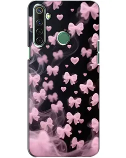 Чехол для Realme 6i с картинкой «Неоновое кружево»