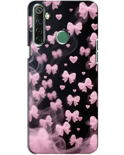 Чехол для Realme 6i с картинкой «Неоновое кружево»