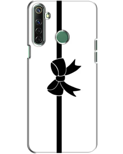 Чехол для Realme 6i с картинкой «Вертикальный бант»