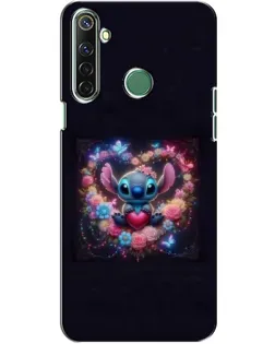 Чохол для Realme 6i з картинкою «Stitch у квітах» Чохол для Realme 6i з картинкою «Stitch у квітах»