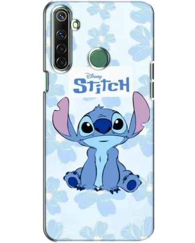 Чохол для Realme 6i з картинкою «Stitch серед квітів» Чохол для Realme 6i з картинкою «Stitch серед квітів»