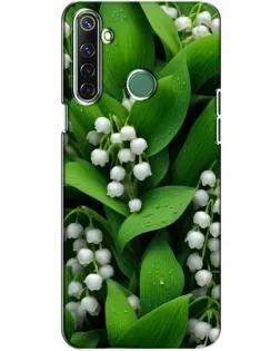 Чехол для Realme 6i с картинкой «Ландыши в зелени»