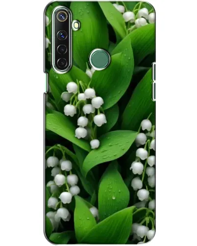 Чехол для Realme 6i с картинкой «Ландыши в зелени»