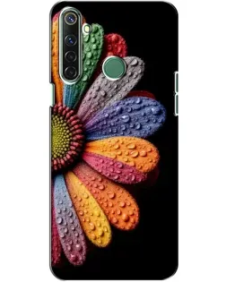 Чехол для Realme 6i с картинкой «Радужный цветок»