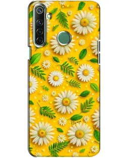 Чехол для Realme 6i с картинкой «Ромашковое солнце»