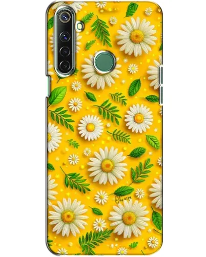 Чехол для Realme 6i с картинкой «Ромашковое солнце»