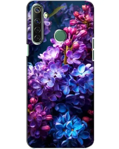 Чехол для Realme 6i с картинкой «Сиреневый цвет»