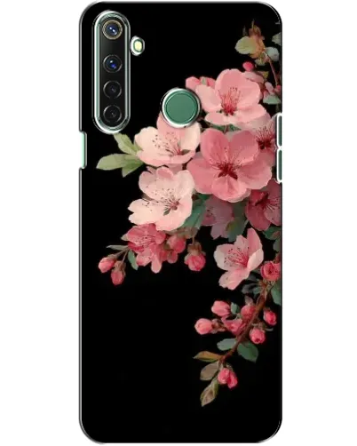 Чехол для Realme 6i с картинкой «Розовая ветка сакуры»