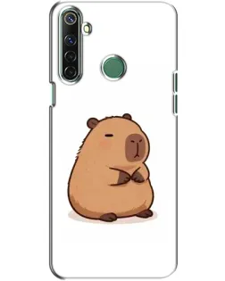 Чехол для Realme 6i с картинкой «Толстенькая капибара»