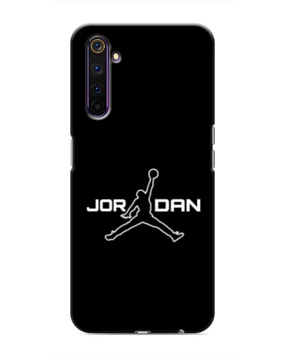 Чехол для Realme 6 Pro с картинкой «Nike Pink Swirl»