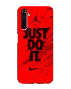 Чехол для Realme 6 Pro с картинкой «Nike Just Do It»