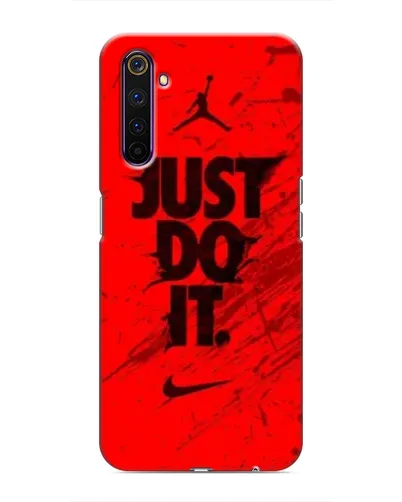 Чехол для Realme 6 Pro с картинкой «Nike Just Do It»