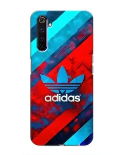 Чехол для Realme 6 Pro с картинкой «Абстракция Adidas»