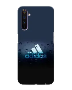 Чехол для Realme 6 Pro с картинкой «Adidas Water Drops»