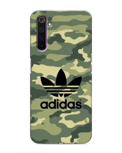 Чехол для Realme 6 Pro с картинкой «Милитари стиль Adidas»