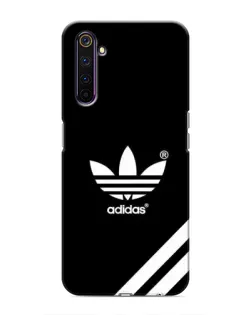 Чехол для Realme 6 Pro с картинкой «Adidas с диагональными полосами»