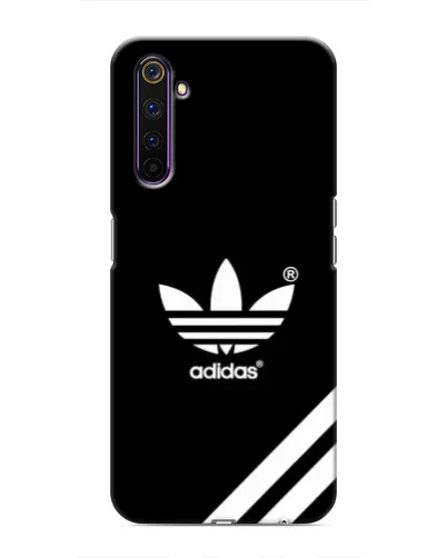 Чехол для Realme 6 Pro с картинкой «Adidas с диагональными полосами»