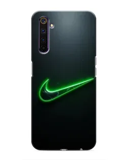 Чохол для Realme 6 Pro з картинкою «Неоновий контур Nike» Чохол для Realme 6 Pro з картинкою «Неоновий контур Nike»
