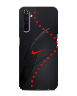 Чехол для Realme 6 Pro с картинкой «Абстрактный дизайн Nike»