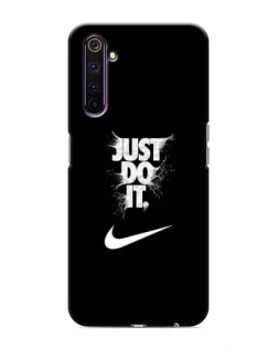 Чехол для Realme 6 Pro с картинкой «Текстовый принт Nike»