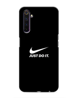 Чехол для Realme 6 Pro с картинкой «Минимализм от Nike»