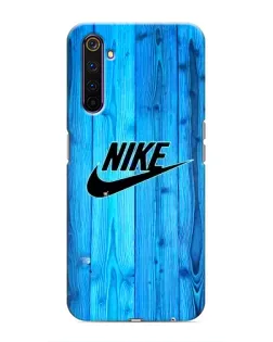 Чехол для Realme 6 Pro с картинкой «Голубое дерево Nike»