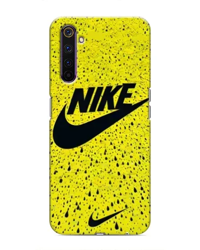 Чехол для Realme 6 Pro с картинкой «Желтый текстурный Nike» Чехол для Realme 6 Pro с картинкой «Желтый текстурный Nike»