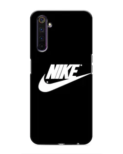 Чохол для Realme 6 Pro з картинкою «Мазки фарби Nike»