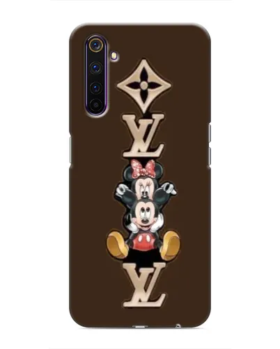 Чехол для Realme 6 Pro с картинкой «LV и Микки Маус»