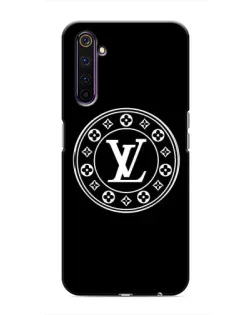 Чехол для Realme 6 Pro с картинкой «LV — печать стиля»