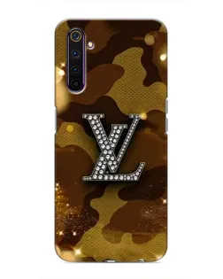 Чехол для Realme 6 Pro с картинкой «Камуфляжный Louis Vuitton»