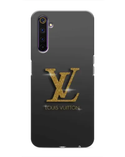 Чехол для Realme 6 Pro с картинкой «Градиент Louis Vuitton»