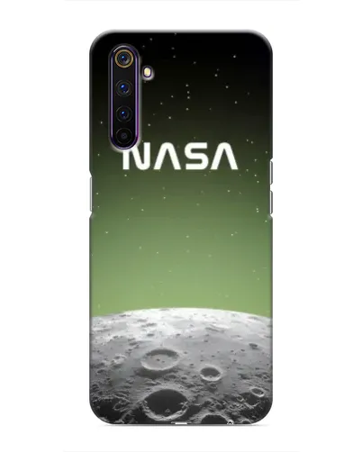 Чехол для Realme 6 Pro с картинкой «NASA — лунный градиент»