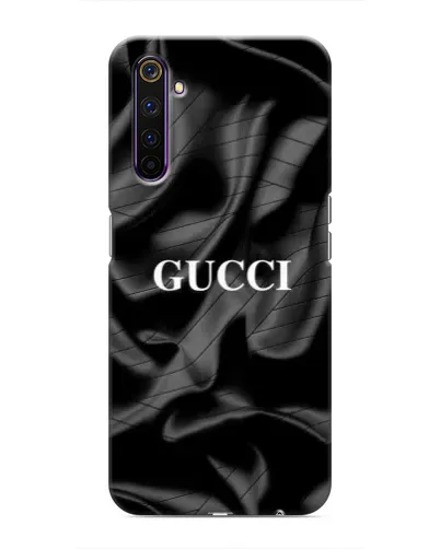 Чехол для Realme 6 Pro с картинкой «Gucci — шелковые волны»